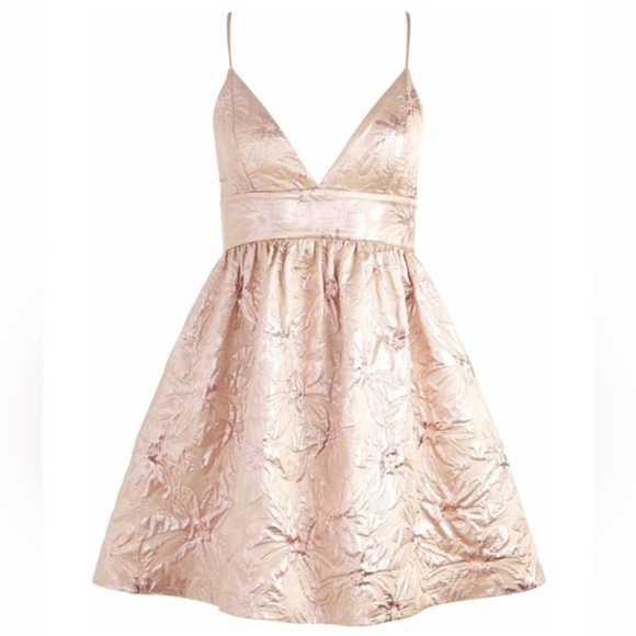 Alice + Olivia Women's Foley Curved Waist Party Dress - Picture 2 of 5